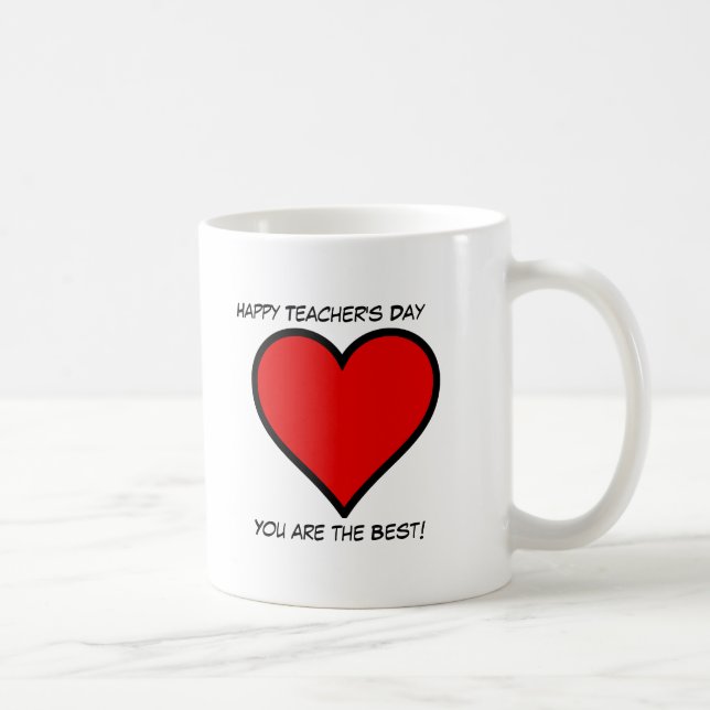 Teacher's Day Mug (Personalize) (Right)