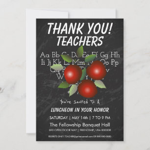 Teachers Day   Teacher Appreciation Invitations