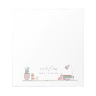 Teacher's Desk Notepad