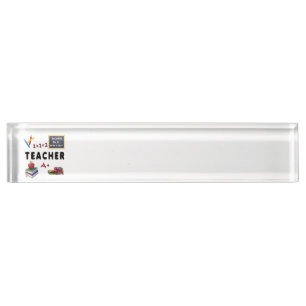 Teachers Do It With Class Nameplate