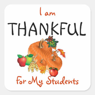 TEACHERS FALL STICKERS