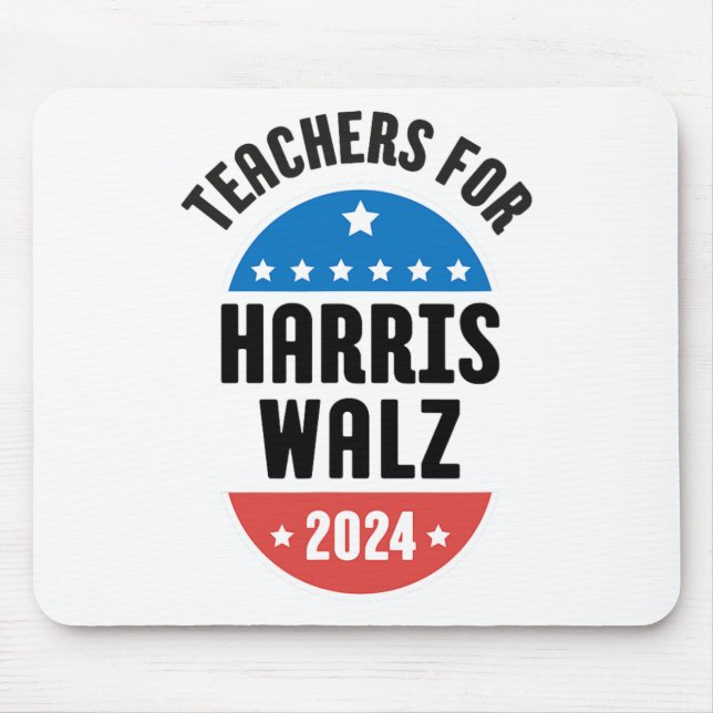 Teachers For Harris Wheimer 2024  Mouse Pad (Front)