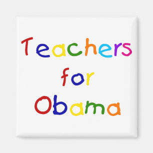 Teachers For Obama Magnets