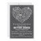 Teachers Heart Retirement Party Invitation