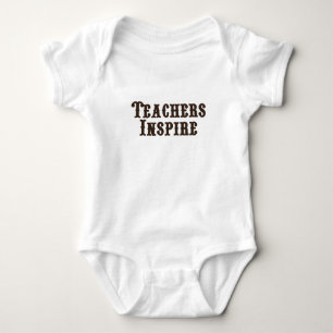 Teachers Inspire Baby Bodysuit