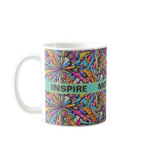 Teacher's Inspire, Educate, Motivate Coffee Mugs