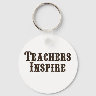 Teachers Inspire Keychain