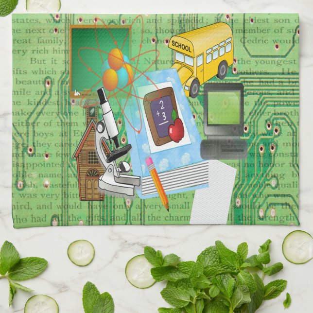 Teacher's Kitchen Towel (Folded)