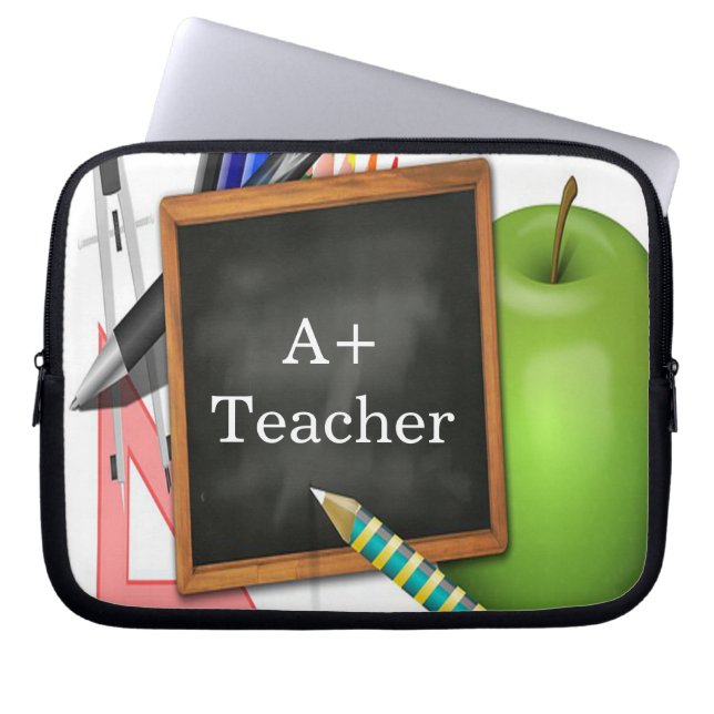 Teacher's Laptop Sleeve (Front)
