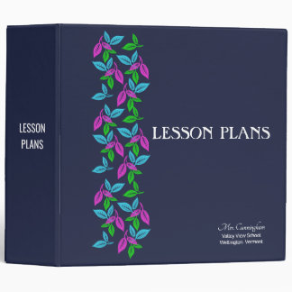 Teacher's Lesson Plan Binder