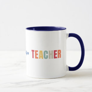 Teacher's Mug with editable name
