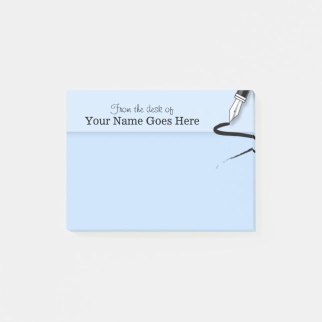 Teachers name desk note organizer (Front)