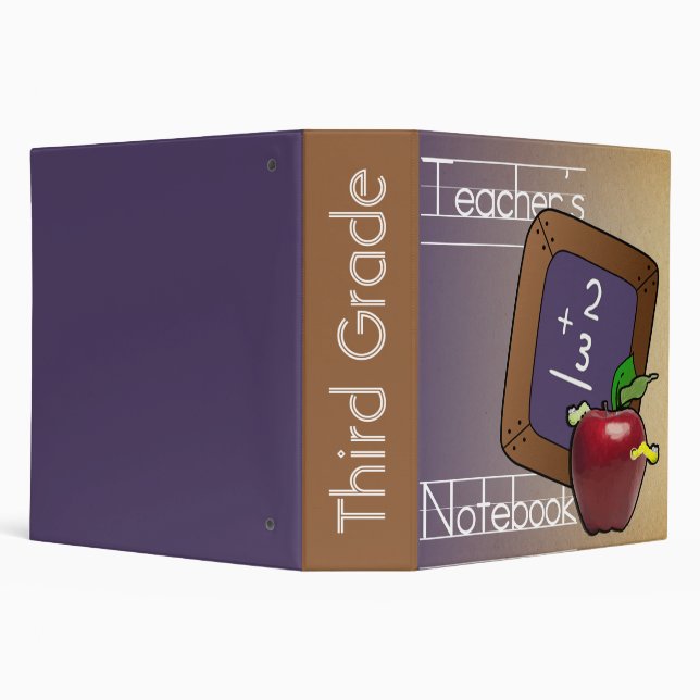 Teacher's Notebook Avery Binder (Background)