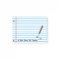 Teacher's Notebook Paper Note Pad