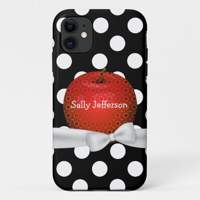 Teacher's Pattern Apple iPhone 5 Case (Back)