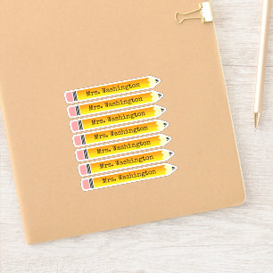 Teacher's Personalized Pencil