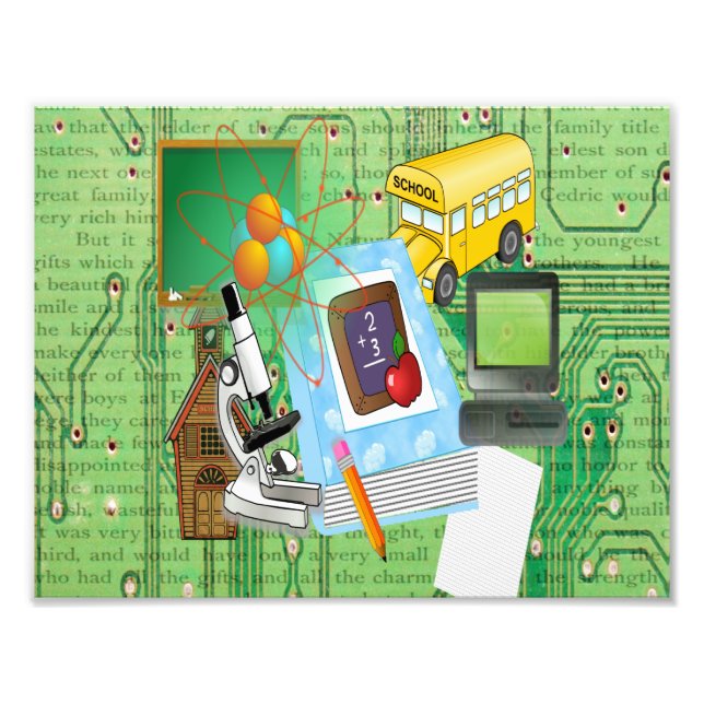 Teacher's Photo Print (Front)