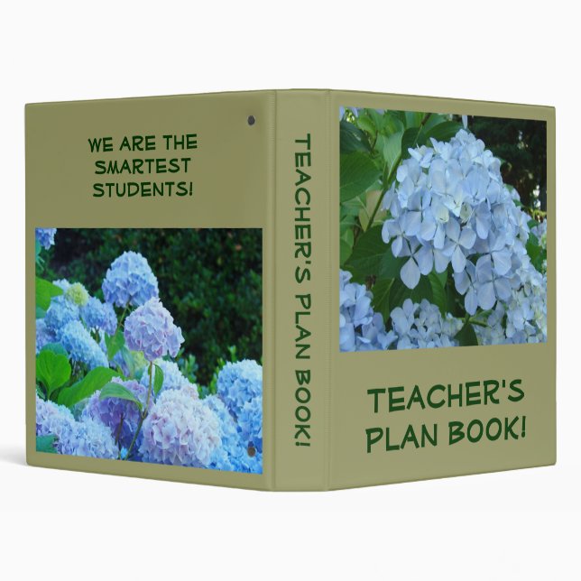 Teacher's Plan Book! binder custom School Teaching (Background)