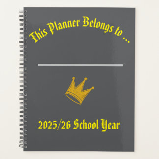 Teachers Planner with space for name