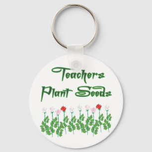 TEACHERS PLANT SEEDS KEYCHAIN