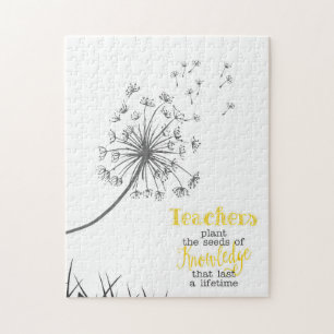 Teachers Plant The Seeds Of Knowledge Jigsaw Puzzle