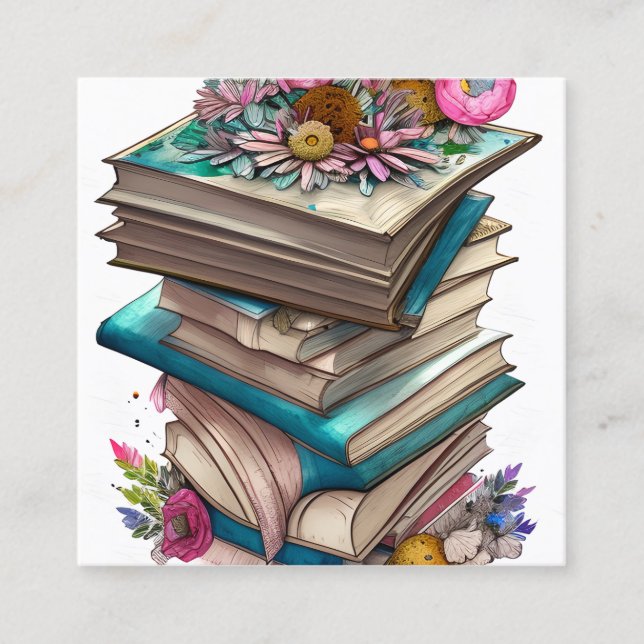 Teachers Play a Crucial Role in Shaping the Future Square Business Card (Front)