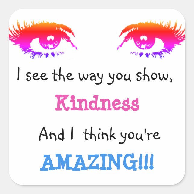 Teachers Positive Stickers (Front)