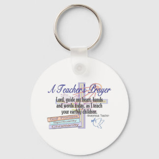 Teacher's Prayer Gifts---Unique Teacher Keychain