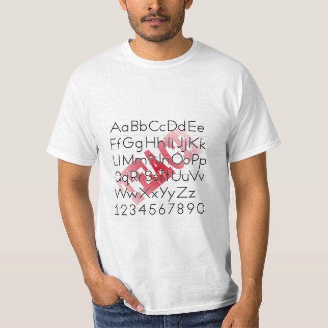 Teacher's Reading Novelty T-Shirt (Front)