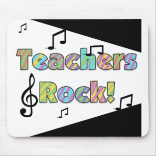 Teachers Rock Mouse Pad