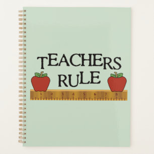 Teacher's Rule Teacher Planner