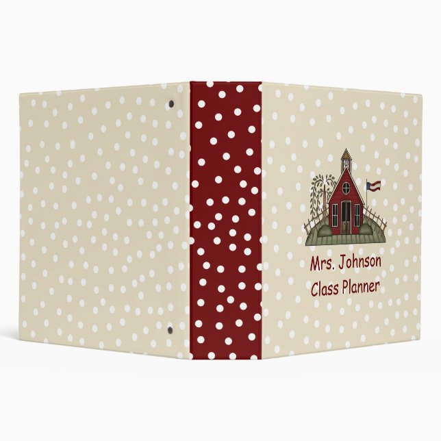 Teacher's School House Binder (Background)