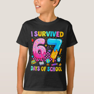 Teachers Students 67 Days Of School Funny Meme Six T-Shirt