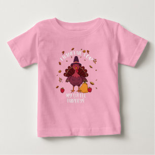 Teachers Thanksgiving Thankful For My little Turke Baby T-Shirt