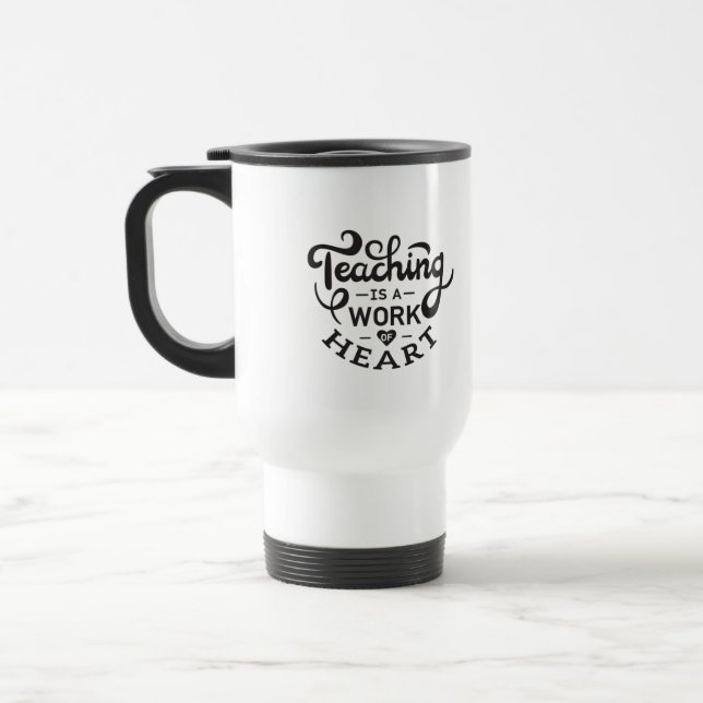 Teacher's Travel Mug (Left)