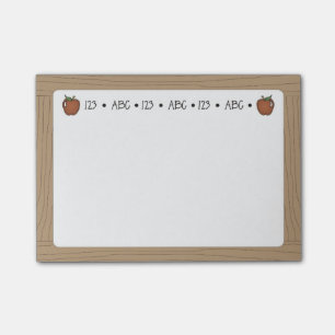 Teacher's Whiteboard Sticky Post-It Notes