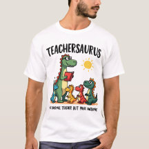 Teachersaurus Dinosaur Teacher Appreciation