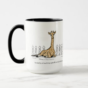 Teaching a Giraffe To Celtic Dance 15oz Mug