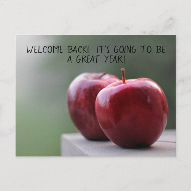 Teaching and School Staff Welcome Back Postcards (Front)