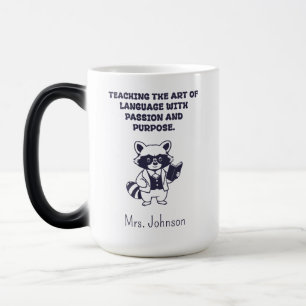 Teaching Art Of Language Passion Purpose Educator Magic Mug