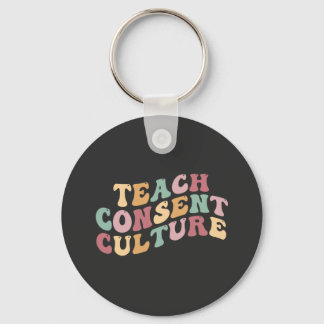 Teaching Consent Culture Keychain