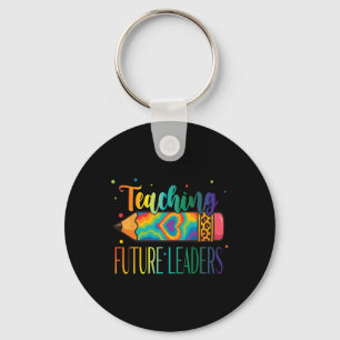 Teaching Future Leaders Pencil Tie Dye Back To Sch Keychain