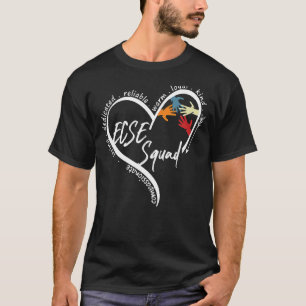 Teaching Is A Heart Work Back To School Ecse Teach T-Shirt