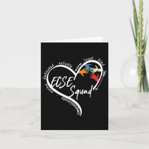 Teaching Is A Heart Work Byck To School Ecse Teach Card