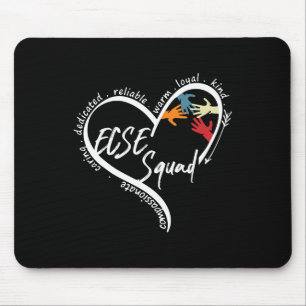 Teaching Is A Heart Work Byck To School Ecse Teach Mouse Pad