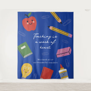 Teaching is a Work of Heart Personalized Teacher Tapestry