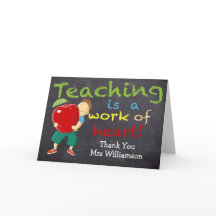 Teaching Is A Work Of Heart