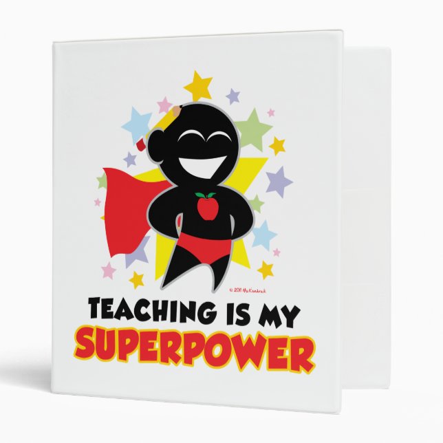 Teaching Is My Superpower Binder (Front/Inside)