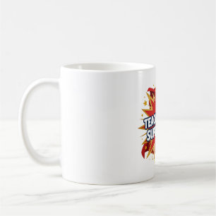 Teaching Is My Superpower Hero Coffee Mug