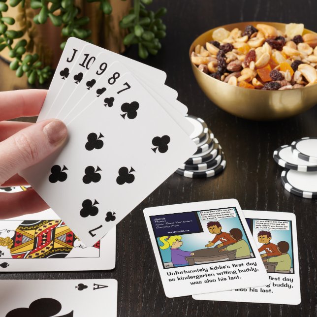 Teaching Kindergarten Playing Cards (In Situ)